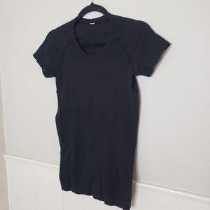 LULULEMON Black Short Sleeve Swiftly Tee